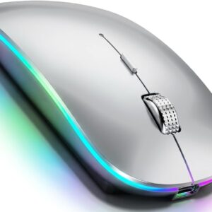 Premium RGB Wireless Mouse with Custom Logo