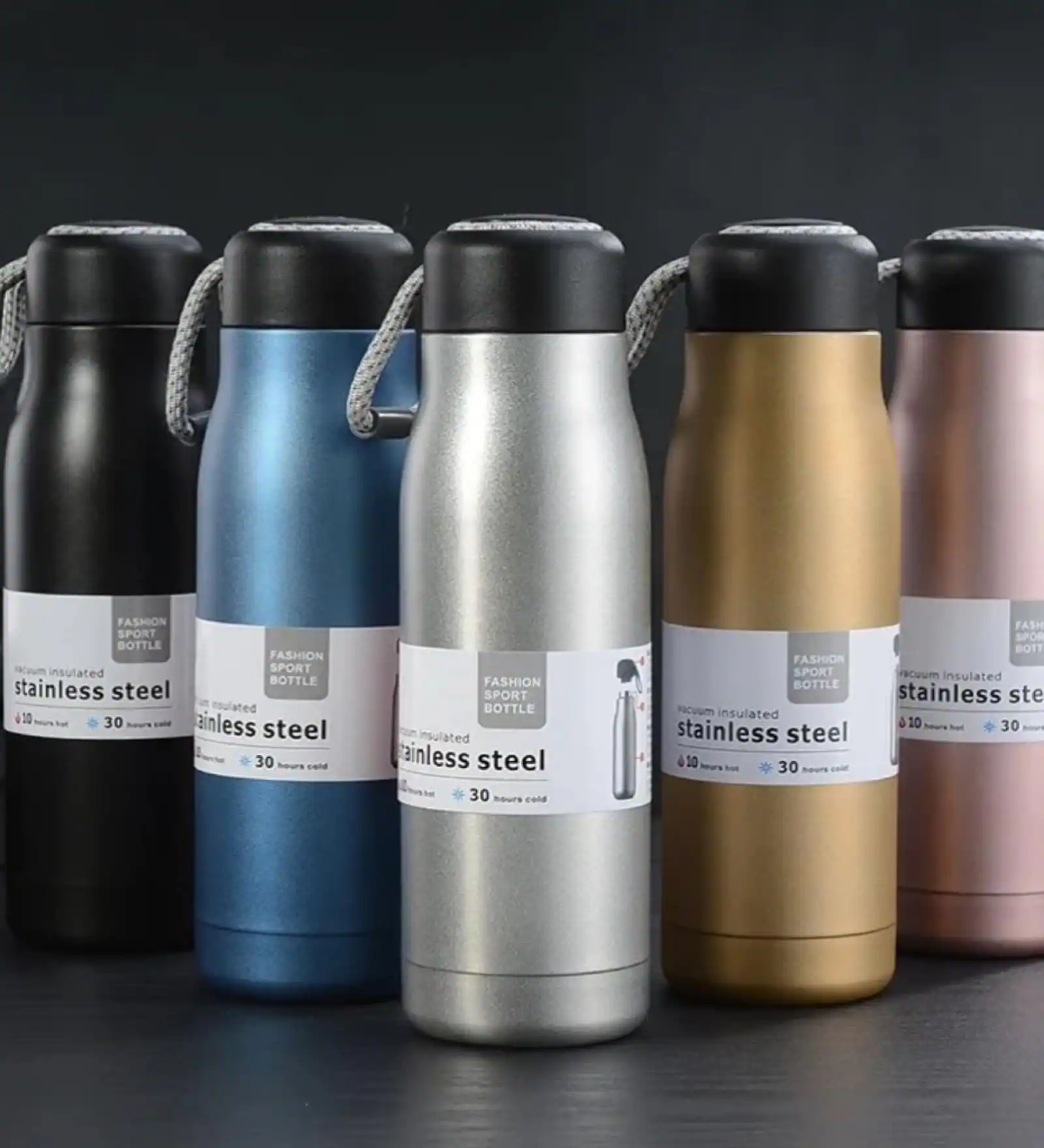 Premium Customized Vacuum Insulated Stainless Steel Bottle – 550ml | Corporate Branding Available