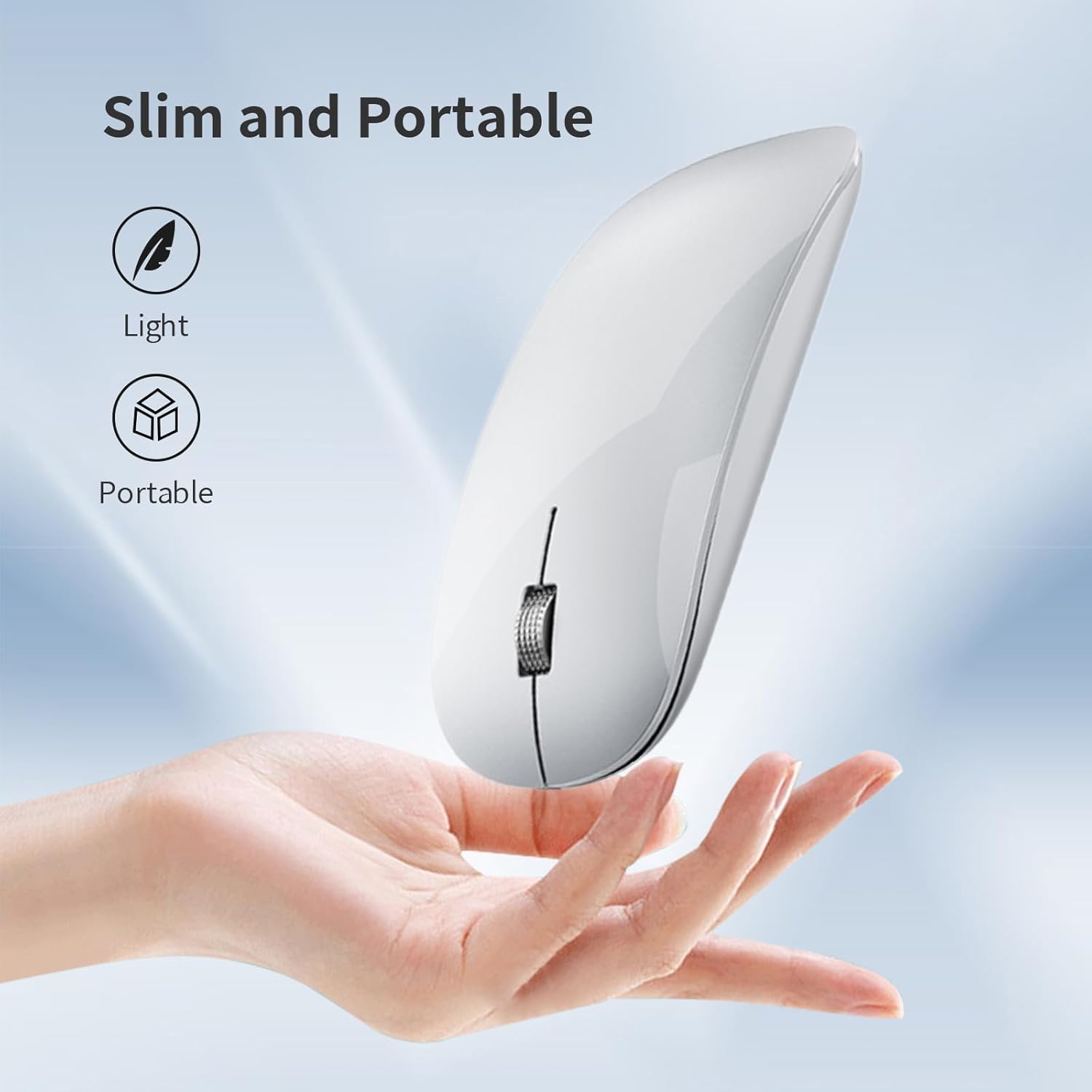 Custom Logo Wireless Office Mouse