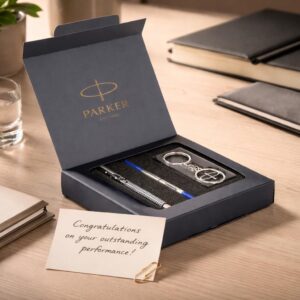 Premium Parker Pen & Keychain Gift Set – Luxury Corporate Gifting