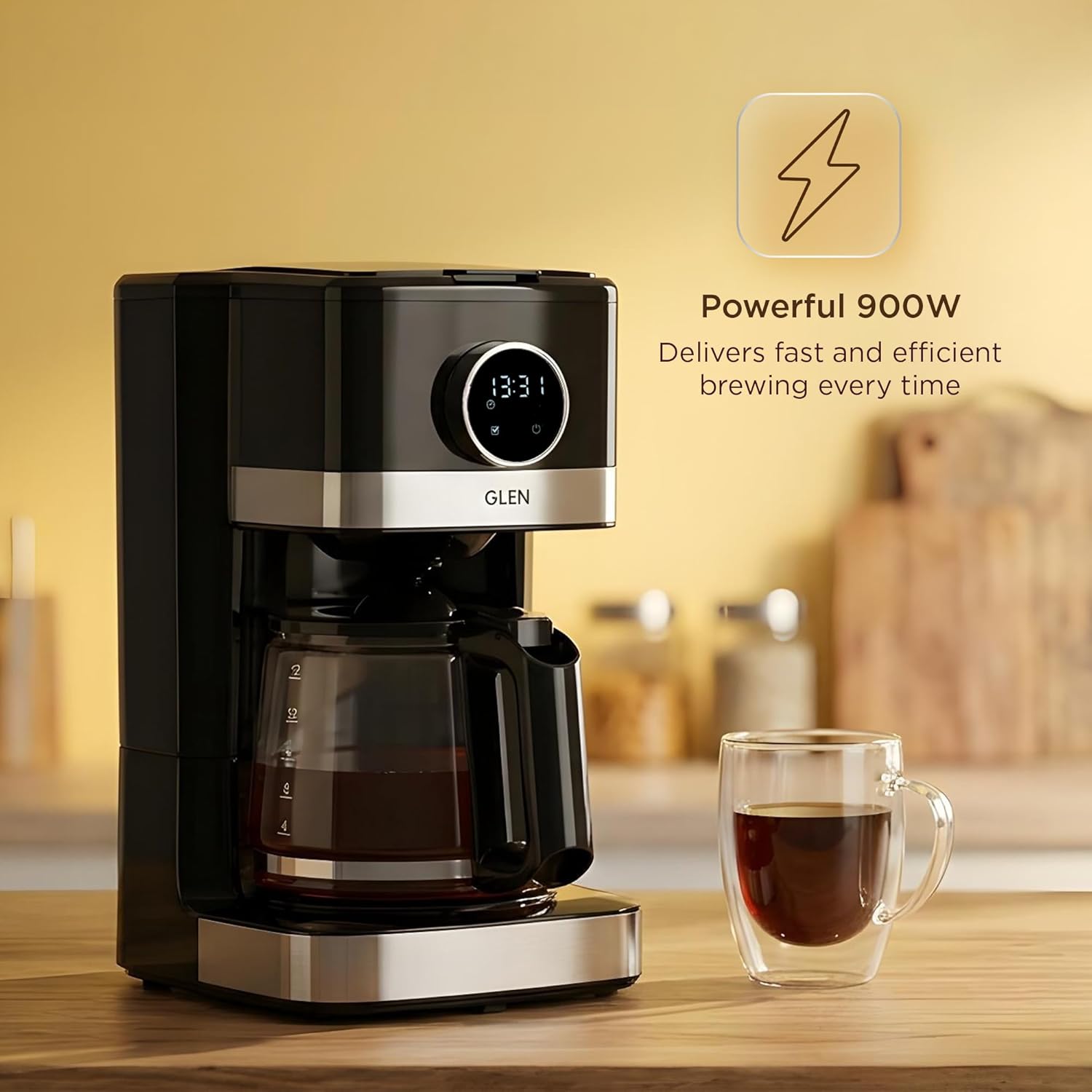 Smart Digital Coffee Maker – Corporate Branding Edition