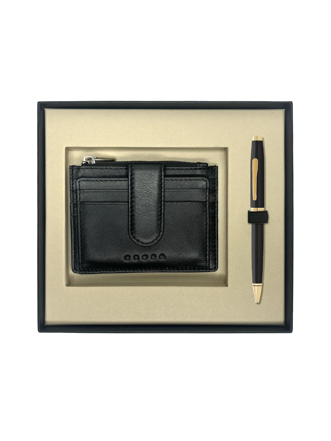 Luxury Corporate Wallet & Pen Gift Set – Custom Branding Available